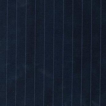 Picture of Double-breasted navy pin-stripe two-piece suit
