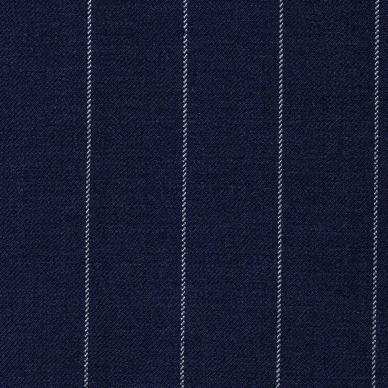 Picture of Navy blue pin-striped double-breasted suit